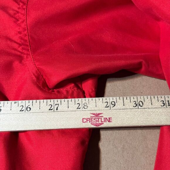 Nebraska Cornhuskers Football Windbreaker Pullover Size Men’s XXL Pro Edge Red - Picture 10 of 10
